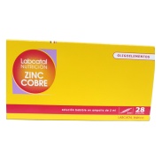 Labcatal 19 zinc - cobre 28 ampollas