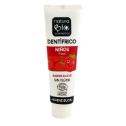 Producto relacionad Dentífrico niños fresa sin fluor 50 ml Naturabio Cosmetics