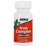 Hierro complex c/ vitaminas 100 tab Now
