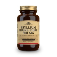 Fibra de Cáscara de Psyllium 500mg 200 cápsulas Solgar