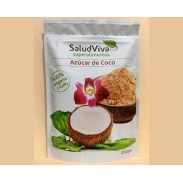 Vista principal del azucar de Coco 250 gr Salud Viva superalimentos en stock