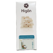 Tableta chocolate blanco vegano bio 100gr Higón