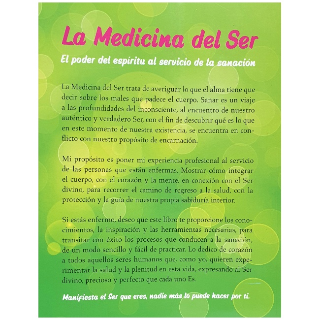 Foto detallada de libro La medicina del ser