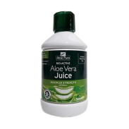 Vista principal del zumo de aloe vera potencia máxima, 500 ml Aloe Pura en stock