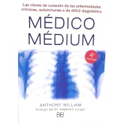 Vista delantera del libro médico médium Arkano en stock