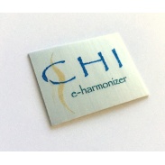 Vista frontal del tarjeta CHI e-Harmonizer pegatina x 2 en stock