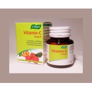 Vista delantera del vitamin C 40 comprimidos masticables A. Vogel en stock