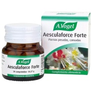 Vista frontal del aesculaforce Forte 30 comprimidos A. Vogel en stock