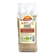 Vista principal del arroz Basmati integral Bio 500gr Biográ en stock