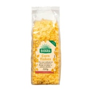 Vista frontal del corn flakes 250 g Biogra en stock