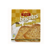 Vista principal del biscotes lino integrales sin azúcar 270 g Biogra en stock