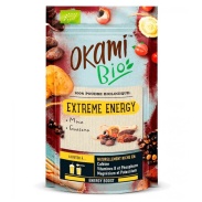 Vista frontal del okami bio extreme energy 200 g Biogra en stock