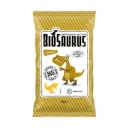 Vista principal del snack sabor queso 50 gr bio Biosaurus en stock