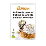 Bolitas de colores (s/gluten) Biovegan - CAJA de 10x35 g