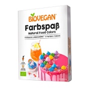 Vista principal del colorante alimentario 6 colores (s/gluten) Biovegan - 6x8g en stock