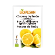 Vista frontal del ralladura de limón BIO Biovegan (DE) - SOBRE de 9 g en stock