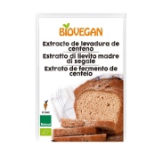 Vista principal del masa madre (fermento) centeno BIO - SOBRE de 30 g Biovegan en stock
