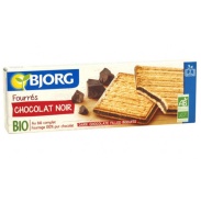 Vista principal del galletas rellenas de chocolate bio, 150 g Bjorg en stock