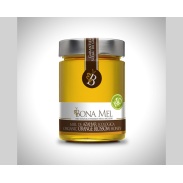 Vista principal del miel de Azahar cruda 450gr Bona Mel en stock