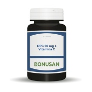 OPC 50 mg y vitamina C 60 cáps  Bonusan