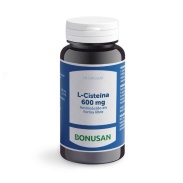 Vista principal del l-Cisteína 600 mg 60 cáps Bonusan en stock