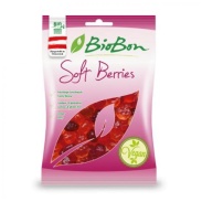 Caramelos de goma sabor frutas del bosque sin gelatina bio, 100 g Biobon