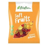 Caramelos de goma sabor frutas sin gelatina bio, 100 g Biobon