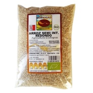 Vista principal del arroz integral redondo bio 1kg sin gluten/sin lactosa Bioprasad
