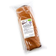 Vista frontal del pan Espelta 400 gr. Bioartesa en stock