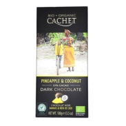 Producto relacionad Chocolate Negro con Piña y Coco Ecológico 100gr Cachet