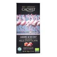 Producto relacionad Chocolate con Leche al Caramelo y Flor de Sal Ecológico 100gr Cachet