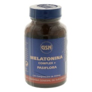 Vista principal del melatonina complex 120 compr GSN en stock