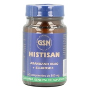 Vista delantera del histisan 60 compr GSN en stock