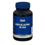 Aceite lecitina de soja 80 perlas GSN