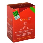 Vista principal del quinol10®-50mg. 30 perlas de Ubiquinol Cien por Cien Natural en stock