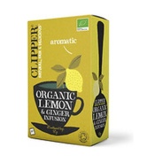 Infusión limón y jengibre bio, 20 bolsas Cupper