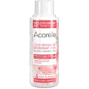 Vista frontal del recarga desodorante roll-on rosa salvaje bio 100ml Acorelle en stock