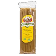 Vista delantera del espaguetis int.trigo eco 500 gr. Castagno en stock