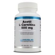 Acetil-L-Carnitina 500mg 60 cápsulas Douglas