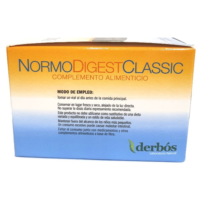 Foto 3 detallada de normoDigest Classic 20 viales Derbós