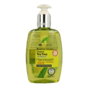 Jabón de manos de árbol de té 250ml Dr. Organic