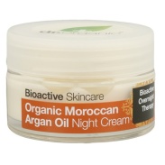 Vista principal del crema de noche de aceite de argán 50 ml Dr. Organic en stock