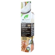 Crema de manos y uñas de aceite de coco 100ml Dr. Organic