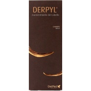Vista frontal del champú mantenimiento del cabello Derpyl 400 ml Dietmed en stock