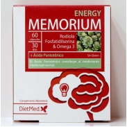 Vista principal del memorium Energy 60 cápsulas DietMed en stock