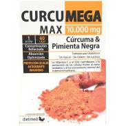 Curcumega max (antes curcumax) 10000mg 60 cáps Dietmed
