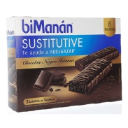 Barritas de chocolate negro intenso (caja 10uds.) Bimanán