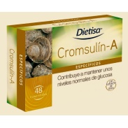 Vista principal del cromsulín-A  48 comprimidos Dielisa en stock