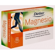 Vista delantera del magnesio 48 comprimidos Dielisa en stock