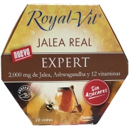 Jalea Real Royal Vit Expert 2000mg sin azúcares 20 viales Dietisa